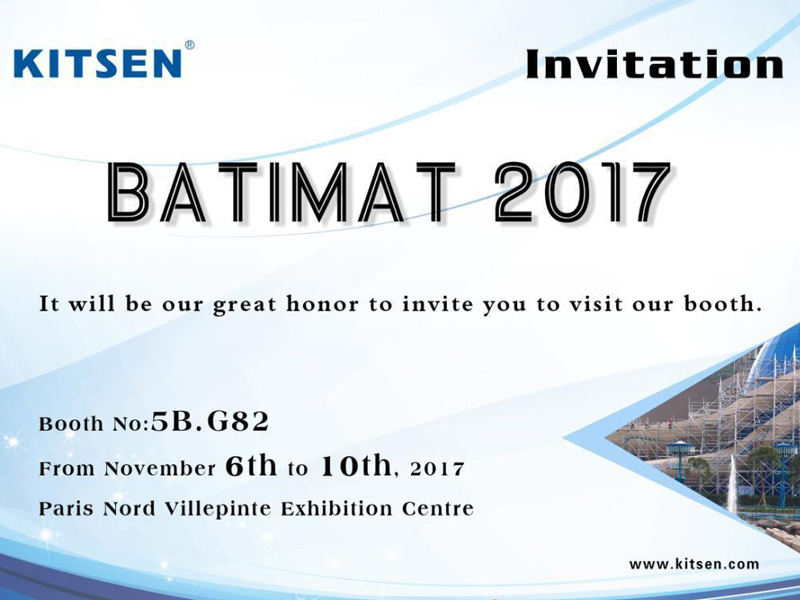 Paris Batimit Fair Invitation
