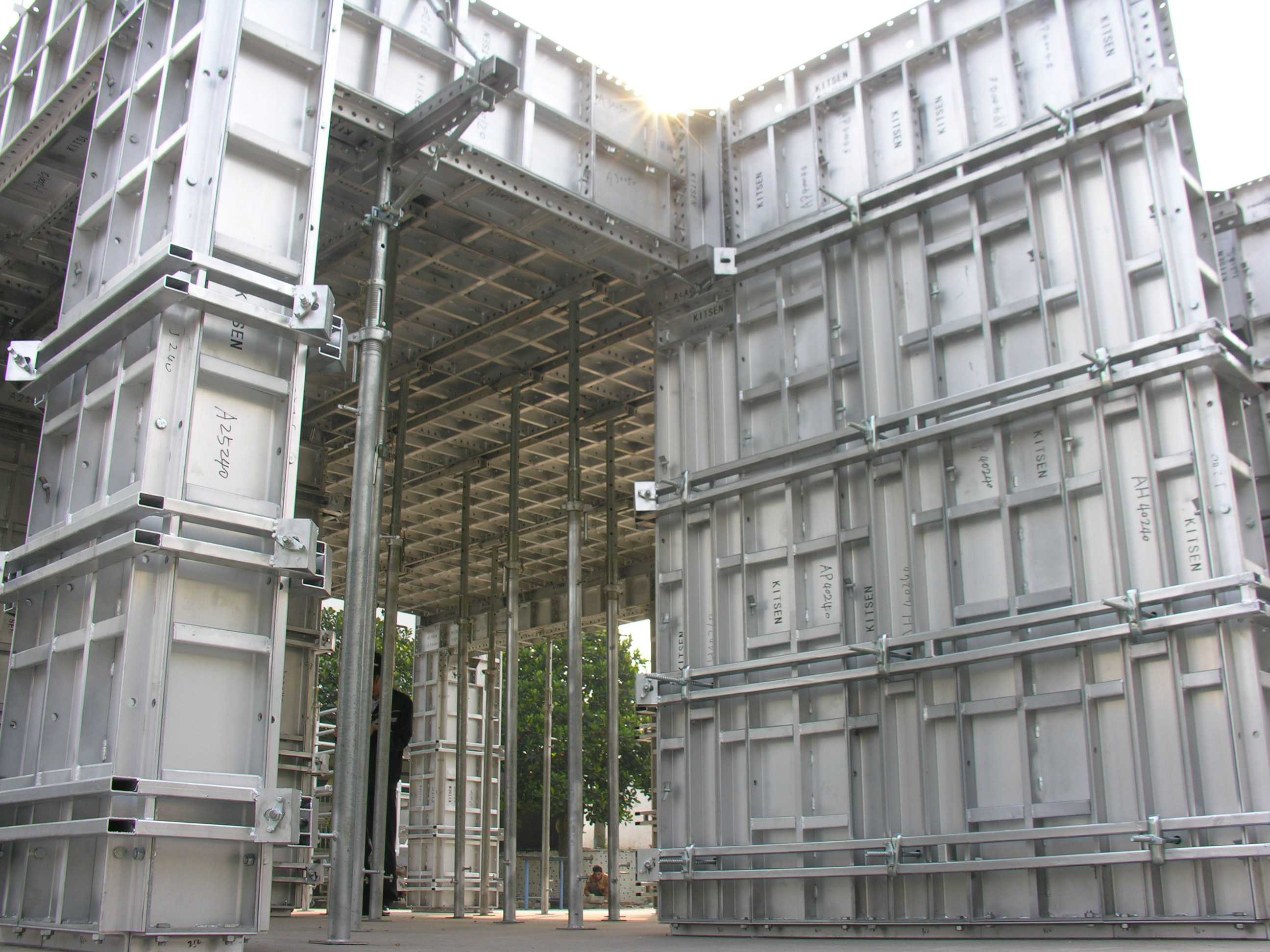 Aluminum formwork is so extensive in construction applications!