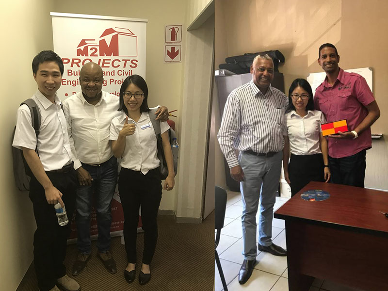 Visiting Customers in South Africa And Kazakhstan