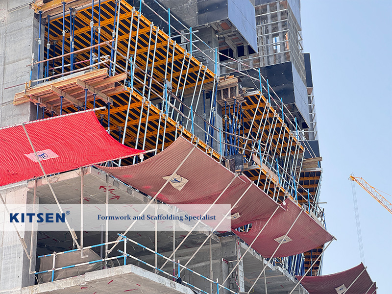 KITSEN Fastform Slab Formwork Project in Dubai. ﻿