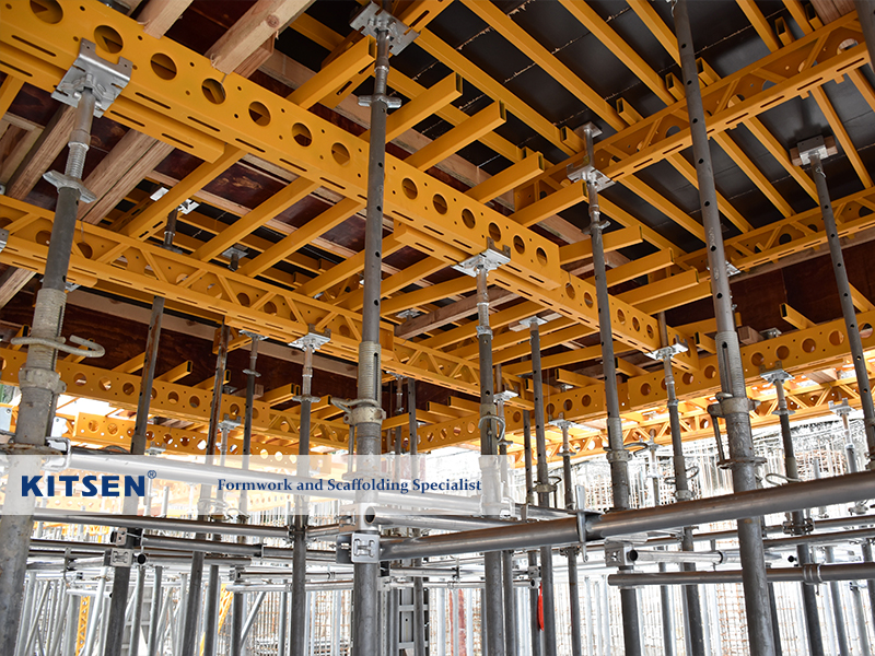 A New Top Rated Slab Formwork from Kitsen --3D Early-Striping System